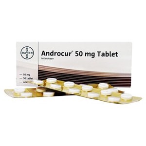 안드로쿨정 50mg 50정 (Androcur 50mg Tablet)